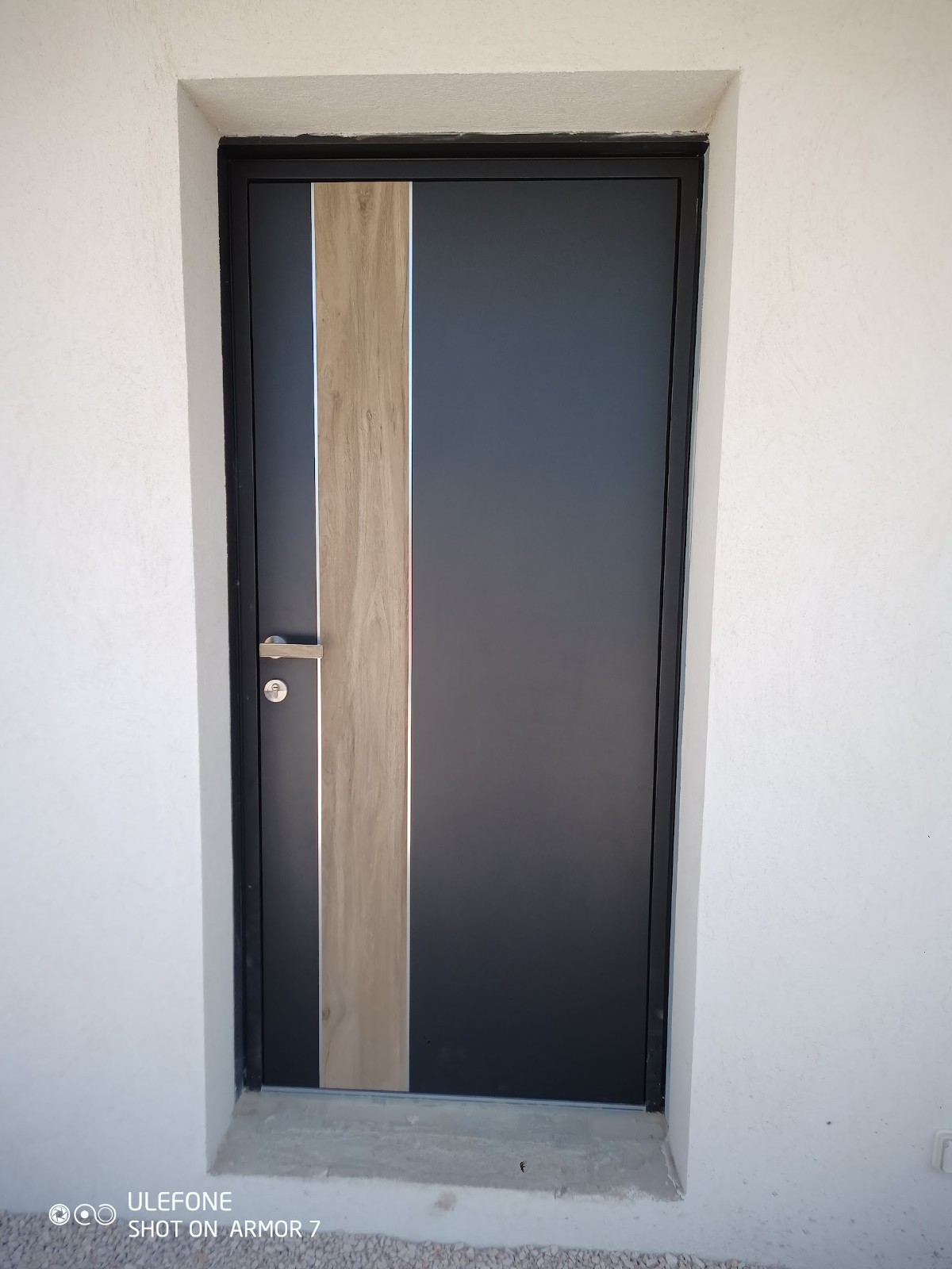 Porte entrée avec vitrage