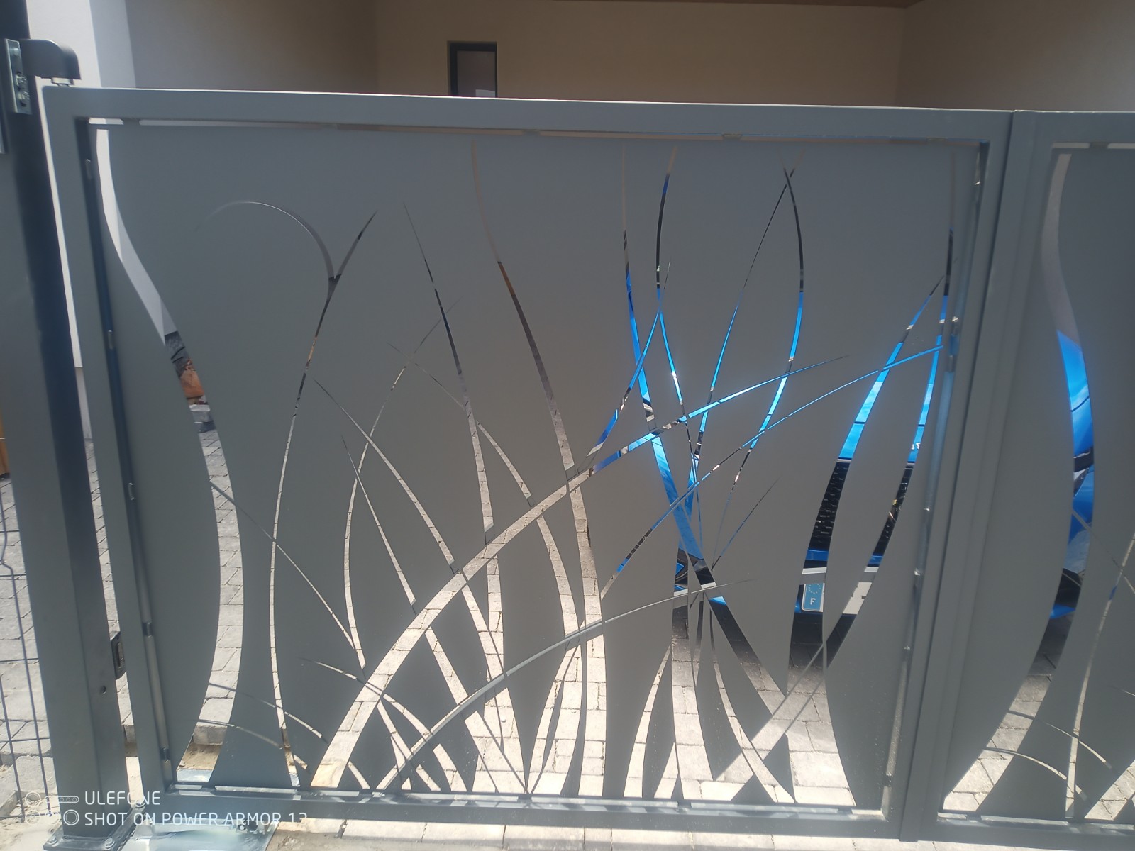 Portail sur mesure découpe laser